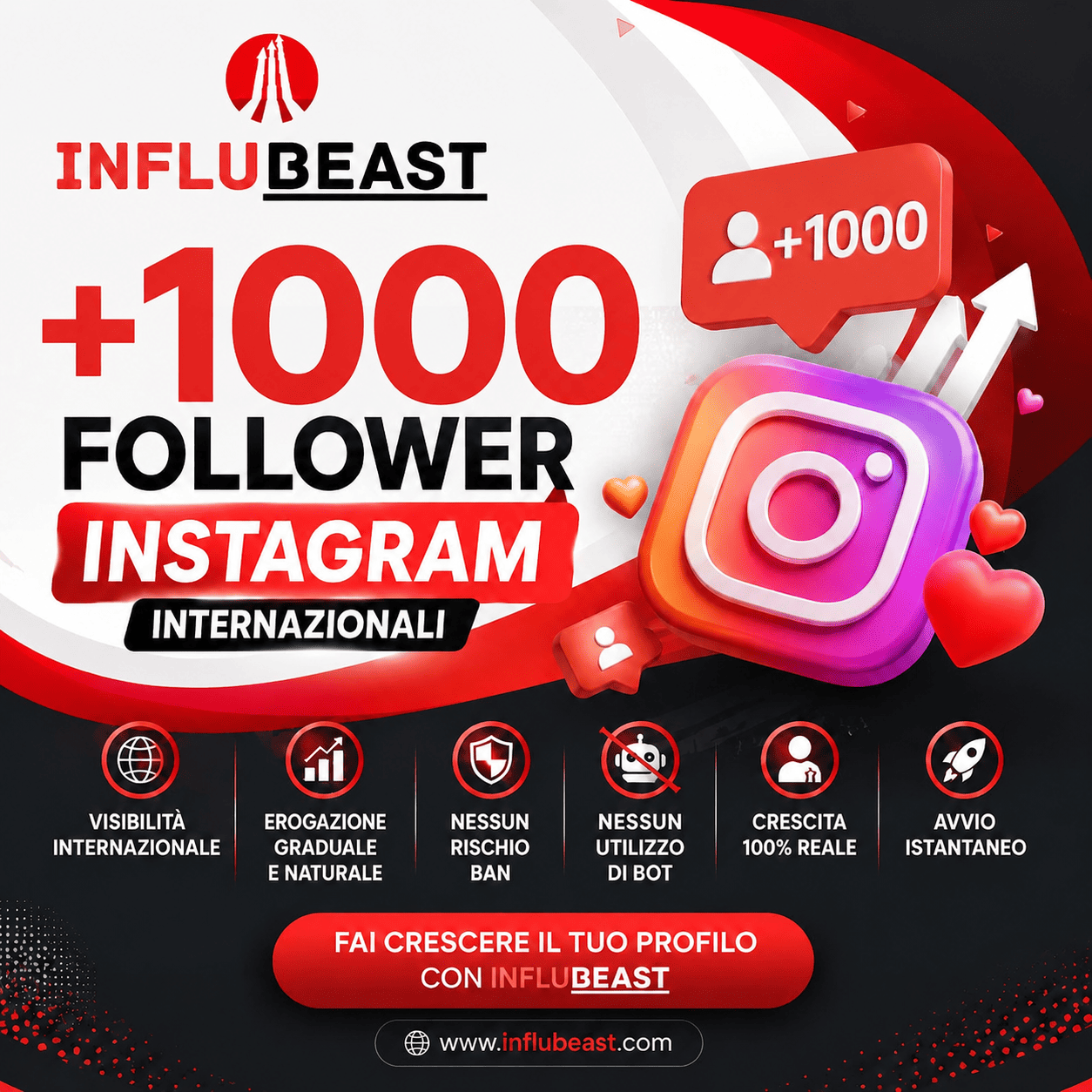 comprare-1000-follower-instagram-reali rappresentazione pacchetto 1000 follower instagram reali con i vantaggi.